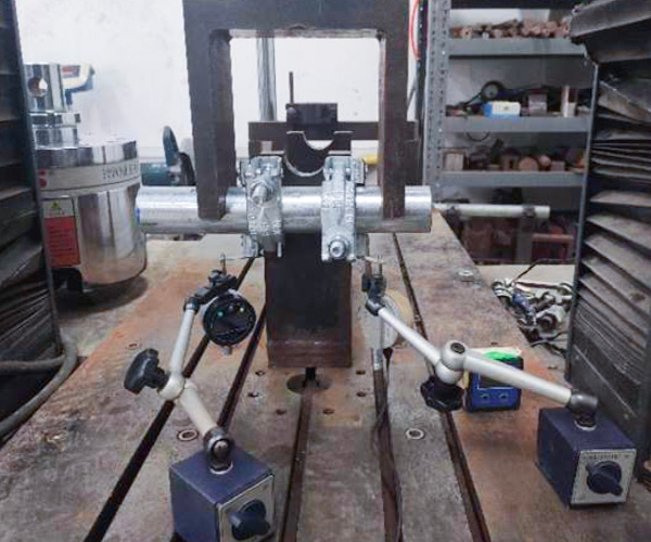  gravlock coupler sa pagsubok (slip test kasama ang tubo isang flange)